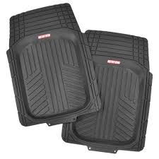 Available in ⅜ or ⅝ thickness, our wood grain floor mats elevate. Car Truck Floor Mats Carpets Black Motor Trend Triflex Deep Dish All Weather Floor Mats For Car Suvs Trucks Auto Parts And Vehicles