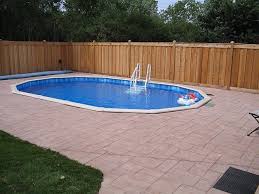 Partly Buried Landscaping Solutions Backyard Pool Above Ground Pool Decks Above Ground Swimming Pools