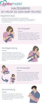 Monat den kopf für kurze zeit in der senkrechte halten und ab dem 3. Infografik Baby Richtig Halten Babymarkt De