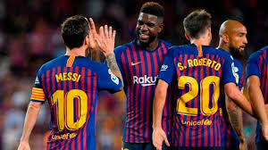 He plays as either a central defender or a left back. The Barcelona Lyon Even More Important For Samuel Umtiti