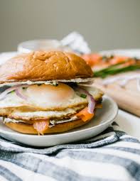 Maybe you would like to learn more about one of these? Smoked Salmon Egg Sandwich With Caper Cream Cheese Smells Like Home