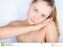 Making Look Younger Beautiful Girl Stock Photo - Image of feeling, young:  27493962