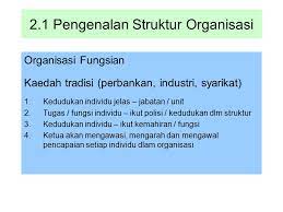 Organisasi perkantoran pengertian organisasi organisasi adalah sekelompok orang (dua atau lebih) yang secara formal dipersatukan dalam suatu kerja sama untuk mencapai tujuan yang telah ditetapkan. 2 1 Pengenalan Struktur Organisasi Ppt Download
