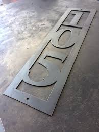 3 Vertical House Number 1004v3 Plaque D Adresse Idees Pour La Maison Revetement Exterieur