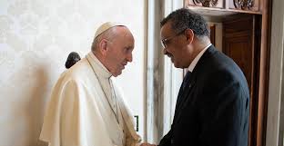 Pope francis (born jorge mario bergoglio on 17 december 1936) is the current pope of the catholic church. Hh Pope Francis And Who Director General Health Is A Right And Not A Privilege