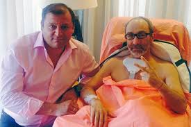 Тандем кернес — добкин в пору, когда первый возглавлял городскую госадминистрацию, а геннадий кернес и михаил добкин во время митинга в защиту города на площади свободы, 1. B9rx 33gd7yfem