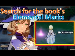 How To Use Elemental Sight To Search For Book S Marks Locations Troublesome Work Genshin Impact Youtube