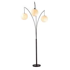 I Think I Finally Found The Lamp I Want For The Corner Behind Our Bed And It S Tall Perfect Arched Floor Lamp Floor Lamp Sphere Floor Lamp
