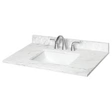 37 inch bathroom vanity top with sink. 37 In Ariston Natural Marble Single Sink Bathroom Vanity Top In The Bathroom Vanity Tops Department At Lowes Com