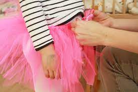 Bitte beachten sie, dass geringfügige farbunterschiede aufgrund von licht und bildschirm akzeptabel sein sollten. Kids Diy Ballerina Tutu Ohne Nahen Selber Machen