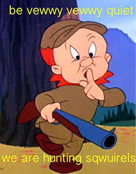 Squirrels Classic Cartoon Characters Elmer Fudd Looney Tunes Cartoons