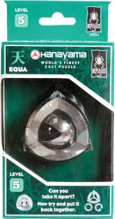 I'd love to try them. Equa Hanayama Cast Metal Brain Teaser Puzzle Level 5