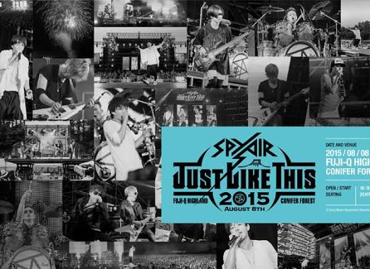 JUST LIKE THIS 2015 DOCUMENTARY（舞台裏に密着）