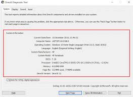 Check spelling or type a new query. How To Use The Directx Diagnostic Tool In Windows 10 Techcult