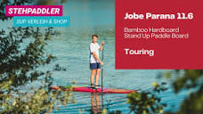 Jobe Parana 11.6 Hardboard Bamboo Stand Up Paddle Board / Touring ...