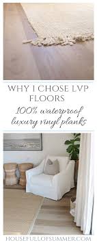 On the other hand, you can damage hardwood flooring if you expose it to water. Why I Chose Waterproof Lvp Flooring And What You Should Know Before Purchasing House Full Of Summer Coastal Home Lifestyle