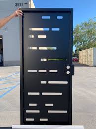 Contemporary Modern Metal Gatemodern Metal Gate Custom Etsy In 2021 Steel Door Design Metal Doors Design Steel Gate Design