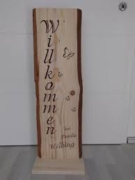 Galerie Holzer Schrift Spruche In Holzschwarte Holzschilder Holzschilder Geschenke Aus Holz Holzdeko Basteln