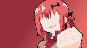 Oc Satania Minimalist Wallpaper Gabrieldropout I hope u guys like it.:) www.twitch.tv/weebynokamisong: oc satania minimalist wallpaper