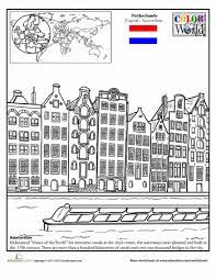 Color The World Amsterdam World Thinking Day Teaching Geography Homeschool Geography
