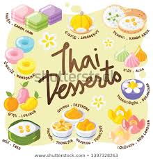 Thai Desserts You Should Try Thai Dessert Dessert Illustration Dessert Logo