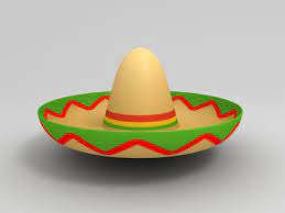 Hat And Helmet Pack Mexican Hat Hats Cartoon Styles