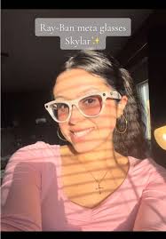 Unboxing my new glasses. I’m excited to be able to take pictures and videos  hands free when I go out with my babies 🥺💖 #raybanmeta #skylar  #transition #fypツ