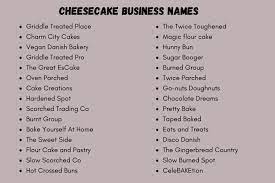 Everyone wants to surprise their friends and family with cute desserts, but sometimes, we don't know where to get dessert ideas that stand apart from the rest. 700 Cheesecake Business Names And Suggestions
