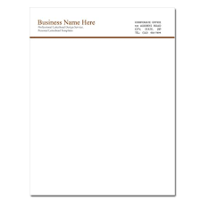 Sample letter format including spacing, font, salutation, closing, and what to include in each paragraph. Corporate Personal Letterhead Template Designsnprint