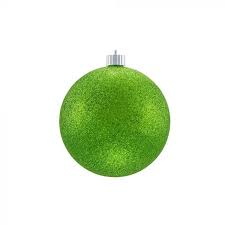 Home decorations christmas cool christmas ornament hedgehog. Glittered Christmas Ornaments Lime Green