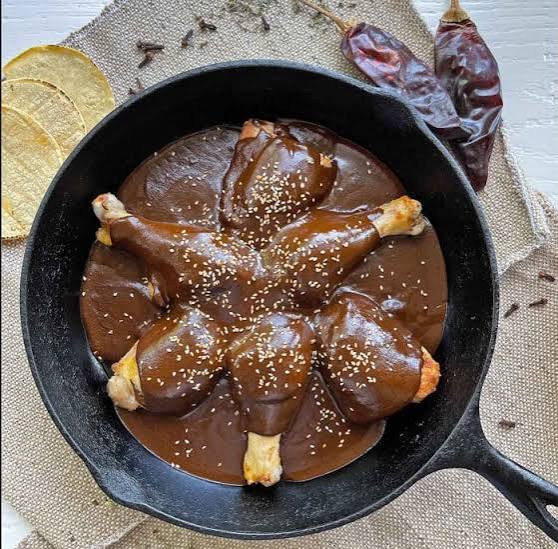 My Aunt Coty's Mole with Guajillos, Cocoa & Peanuts – Familia Kitchen