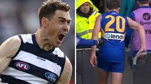 Roaming brian taylor hits the geelong cats change rooms after their win over the richmond tigers geelong cats superstar patrick dangerfield hosts the ford lap of laughs down at gmhba stadium. Dp8ity Yjamnwm