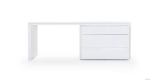 Shop runway white lacquer desk. White Lacquer Classic Desk