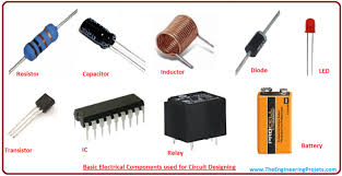Basic Electronic Components Intro To Components Simple Electronic Components Simple Electronics Electronics Components Electronic Parts