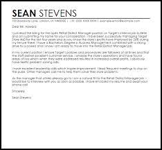 39, zorro drive, victoria, 3000 , australia. Retail District Manager Cover Letter Sample Cover Letter Templates Examples