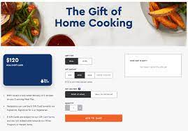 Select 'meal' for 'gift type.'. Blue Apron Gifts Cards 2021 True Blue Apron Reviews