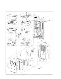 Samsung Rf18hfenbsr Aa 00 Bottom Mount Refrigerator Parts Sears Partsdirect