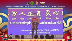 Hadiri Perayaan Imlek, Gibran: Semoga Tahun Ular Kayu Bawa Keberuntungan -  Sinpo.id