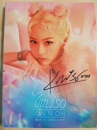 'miso(미소)' will have a live stage during our party!! Miso 3rd Single Album Kpop Signed Autographed Albums Facebook