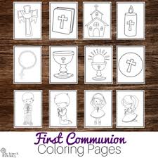 Another option is to have the children copy a bible or saint quote onto the cross. Sacraments Coloring Pages Worksheets Teaching Resources Tpt