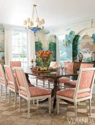 The Dining Room Designed By Andrew Raquet For The Lyford Cay Villa From Veranda Luxury House Designs Dining Room Design Home Interior Design
