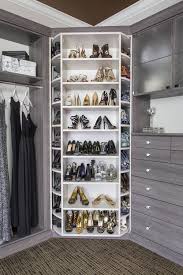 Simply line shoes up neatly along the shelves by type or color. Shoe Storage Ideas For Better Organizing
