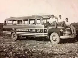Seferihisar Otobusu 1950 Li Yillar Otobus Sehir Kartpostal