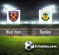 Sean dyche vs sam allardyce at turf moor. West Ham Vs Burnley H2h 16 Jan 2021 Head To Head Stats Prediction