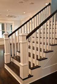 Are Black Stairs Craftsman Google Search Craftsman Staircase Modern Stairs Modern Stair Railing