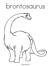 Download and print free brontosaurus coloring pages. Brontosaurus Coloring Page