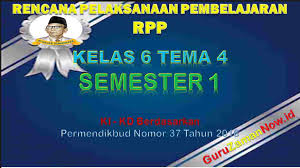 Adapun yang dimaksud perangkat pembelajaran merupukan hal yang harus disiapkan oleh guru sebelum. Download Rpp Kelas 6 Semester 1 Tema 4 K13 Revisi 2018 Terintegrasi Literasi Ppk 4c Dan Hots Guru Zaman Now