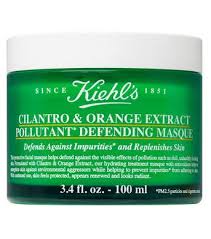 Cilantro Orange Extract Pollutant Defending Mask Kiehl S Detoxifying Face Mask Homemade Skin Care Facial Masks