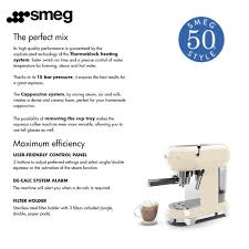 Smeg Ecf01 Espresso Coffee Machine Shopee Malaysia