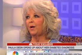 We did not find results for: Paula Deen Announces Diabetes Diagnosis Justifies Pharma Sponsorship Eater